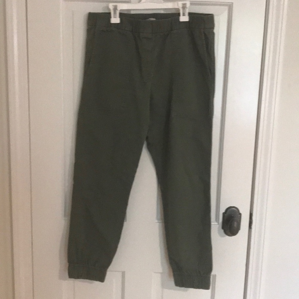 Army-Green Joggers